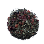 Caffeine-free herbal tea with peppermint and rosehips