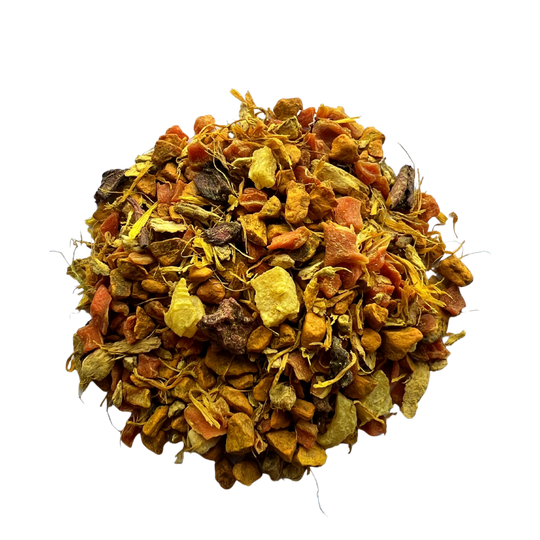 Golden Glow Herbal Tea – Refreshing & Immune-Boosting Blend – The Irie Cup