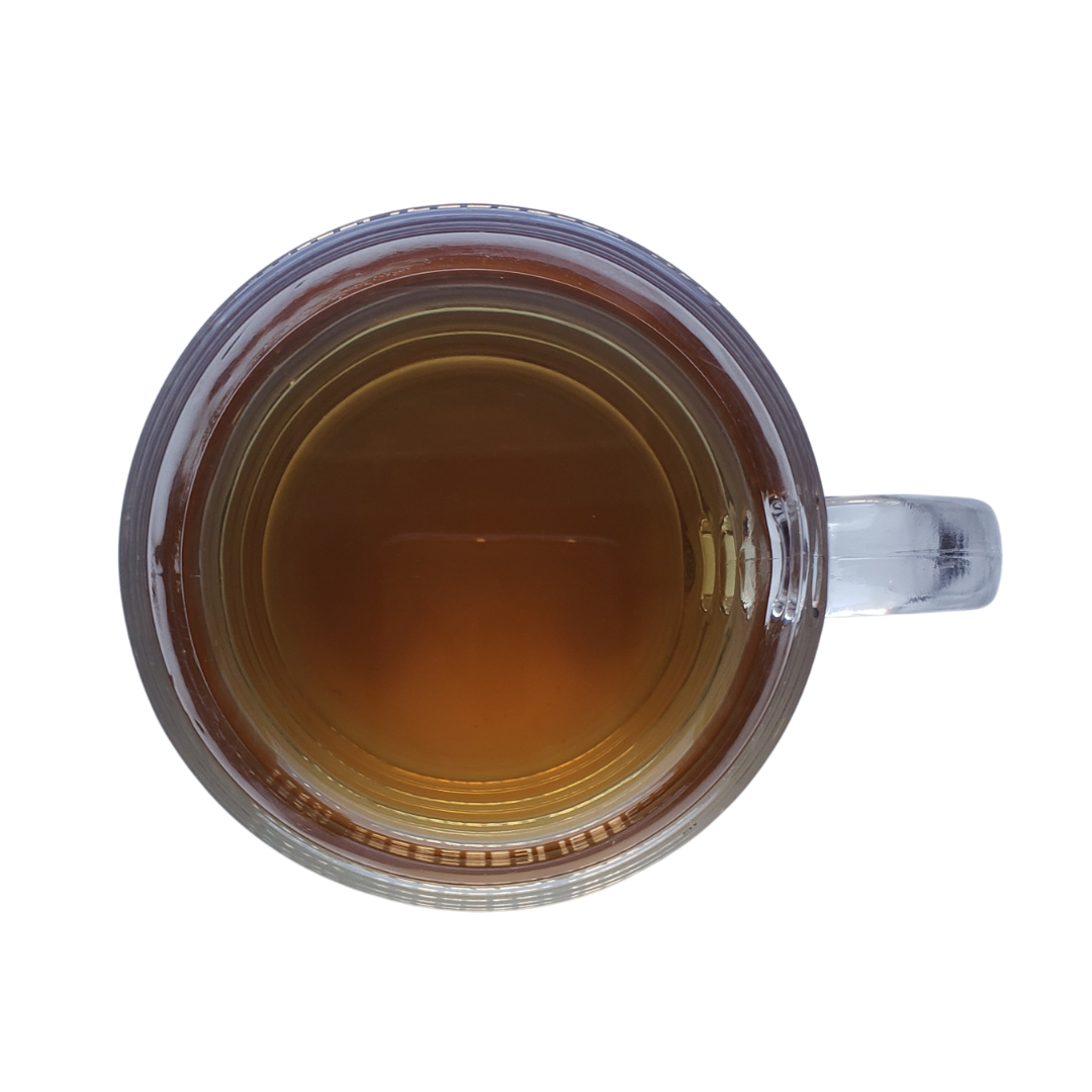 immune support tea with elderberries and echinacea