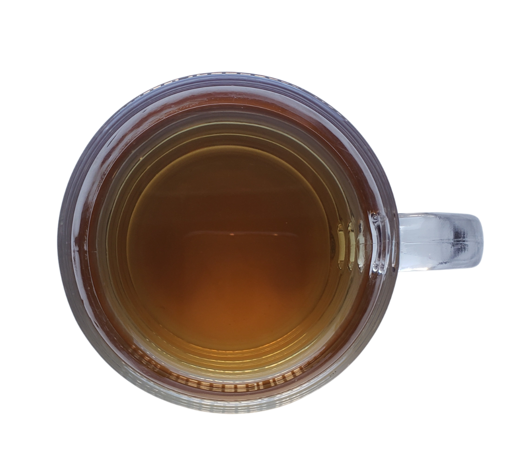 immune support tea with elderberries and echinacea